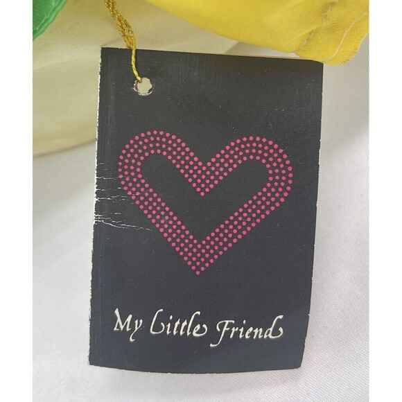 Vintage Faratak Inc Wind Up Musical Clown Doll Toy 1980s Green Yellow Works Rare - Picture 4 of 16